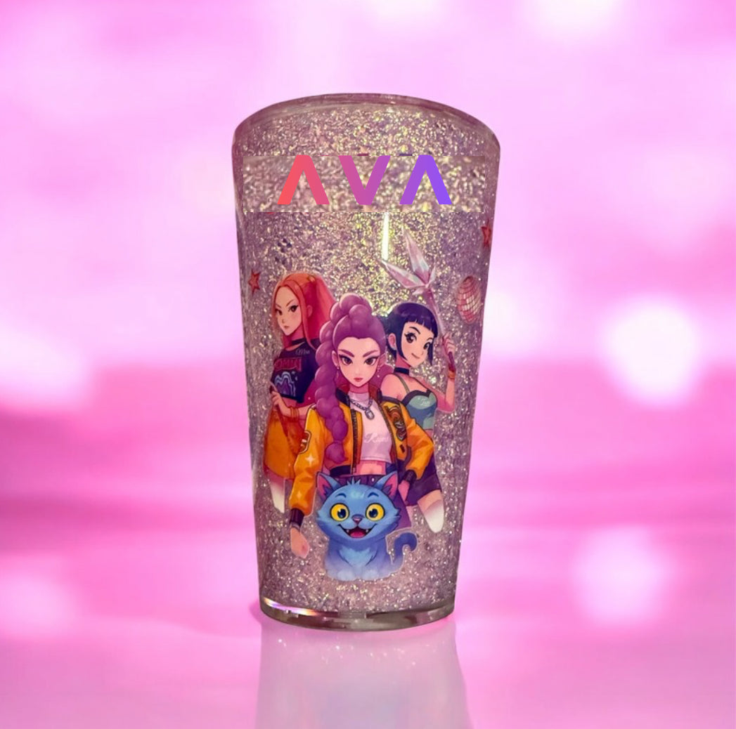 Custom ‘Starbies’ 16oz Snowglobe Tumbler