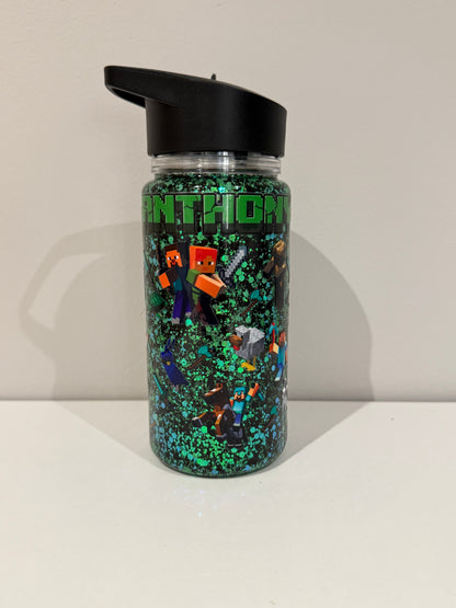 Custom Snowglobe Drink Bottle